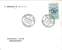 MAURITANIE N° 139 S/L.DE NOUAKCHOTT/16.5.60 - Mauretanien (1960-...)