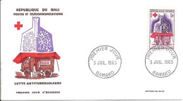 MALI N° 79 S/L.DE BAMAKO/5.7.65  - Malí (1959-...)