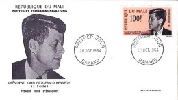 MALI N° PA24 S/L.DE BAMAKO/26.10.64 - Mali (1959-...)