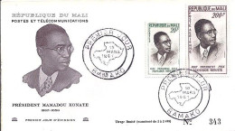 MALI N° 13/PA9 S/L.DE BAMAKO/18.3.61 - Mali (1959-...)