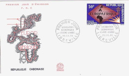 GABON N° PA38 S/L.DE LIBREVILLE/26.7.65   - Gabon (1960-...)