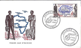 DAHOMEY N° PA21 S/L.DE COTONOU/17.2.62 - Bénin – Dahomey (1960-...)