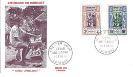 DAHOMEY N° 160/164 S/L.DE COTONOU/20.2.61 - Bénin – Dahomey (1960-...)