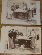 2 Photos Decoupage Du Cochon  .......... 240526-19429 - Other & Unclassified