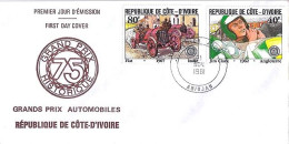 COTE D’IVOIRE N° 594/595 S/L.DE ABIDJAN/21.11.81 - Ivory Coast (1960-...)