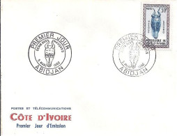 COTE D’IVOIRE N° 188 S/L.DE ABIDJAN/5.3.60   - Costa De Marfil (1960-...)