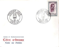 COTE D’IVOIRE N° 187 S/L.DE ABIDJAN/5.3.60  - Côte D'Ivoire (1960-...)