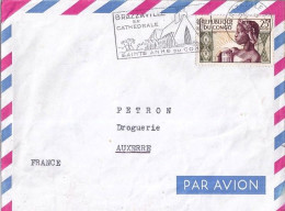 CONGO N° 135 S/L.DE BRAZZAVILLE/1960 POUR LA FRANCE - Andere & Zonder Classificatie