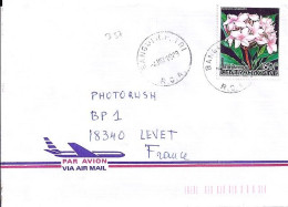 CENTRAFRIQUE N° 757 S/L.DE BANGUI/4.6.89 POUR LA FRANCE - Centraal-Afrikaanse Republiek