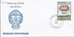 CENTRAFRIQUE N° PA272 S/L.DE BANGUI/21.5.83 - Central African Republic