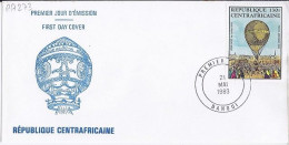 CENTRAFRIQUE N° PA273 S/L.DE BANGUI/21.5.83 - Centrafricaine (République)