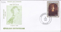 CENTRAFRIQUE N° 566 S/L.DE BANGUI/16.4.83 - Centraal-Afrikaanse Republiek