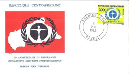 CENTRAFRIQUE N° 543 S/L.DE BANGUI/8.12.82 - Repubblica Centroafricana