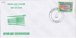 CENTRAFRIQUE N° 520 S/L.DE BANGUI/20.10.82 - Centrafricaine (République)