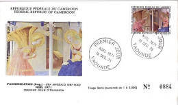 CAMEROUN N° PA193 S/L.DE YAOUNDE/19.12.71 - Cameroun (1960-...)