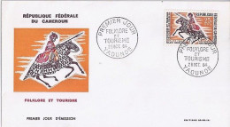 CAMEROUN N° 389 S/L.DE YAOUNDE/28.10.64 - Camerún (1960-...)