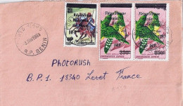 BENIN N° DAHOMEY 298/PA40x2 S/L.DE PORTO NOVO/3.6.88 POUR LA FRANCE - Benin - Dahomey (1960-...)