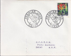 AOF N° 68 S/L. DE DAKAR/5.7.58 POUR DAKAR POSTE RESTANTE - Briefe U. Dokumente