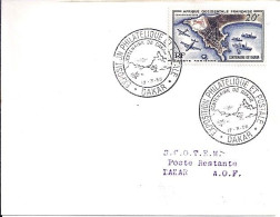 AOF N° PA23 S/L. DE DAKAR/17.3.58 POUR DAKAR POSTE RESTANTE - Covers & Documents