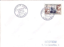 AOF N° 50 S/L. DE CONAKRY/28.11.54 POUR LA FRANCE - Cartas & Documentos