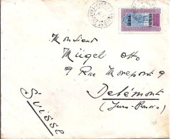 AOF N° SOUDAN 37x2/38/27x2/30 S/L.DE BAMAKO/1926 POUR LA SUISSE - Lettres & Documents