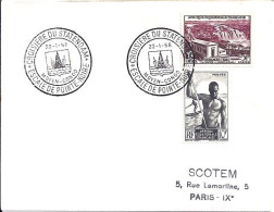 AEF N° 232/223 S/L. DE POINTE NOIRE/22.1.58 POUR LA FRANCE - Brieven En Documenten