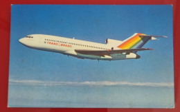 ADVERTISING POSTCARD - BRA-08 APR 82 - BOEING 737-27C (19113) TRANSBRASIL - PT-TYP - Dirigeables