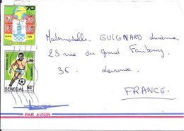 SENEGAL N° 544/576 S/L. DE DAKAR/12.8.83 POUR LA FRANCE - Senegal (1960-...)