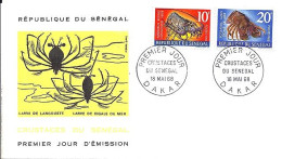 SENEGAL N° 305/306 S/L. DE DAKAR/18.5.68 - Sénégal (1960-...)