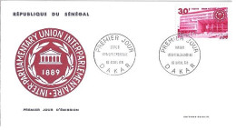 SENEGAL N° 304 S/L. DE DAKAR/16.4.68 - Senegal (1960-...)