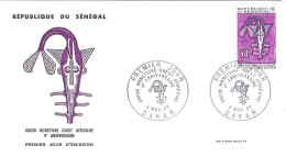 SENEGAL N° 299 S/L. DE DAKAR/4.11.67 - Senegal (1960-...)