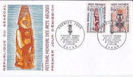 SENEGAL N° 275/278 S/L. DE DAKAR/2.4.66 - Sénégal (1960-...)