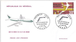 SENEGAL N° PA53 S/L. DE DAKAR/31.8.66 - Sénégal (1960-...)