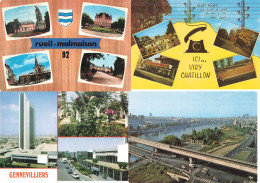 Déstockage Lot 62 Cartes Postales De La Région Parisienne CPM Gennevilliers Asnieres Antony Saint Ouen 78 92 93 94 95 - 5 - 99 Postkaarten