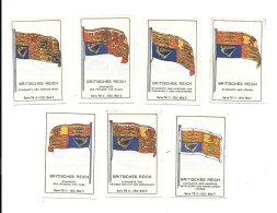 DY88 - VIGNETTES CIGARETTES MASSARY - DRAPEAUX - FLAGS OF THE BRITISH ROYAL FAMILY - Zigarettenmarken