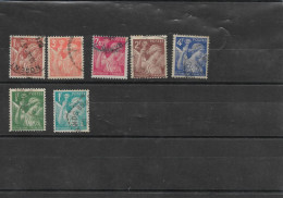 FRANCE 1944 -  N°YT Lot Iris - Usados