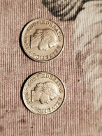 2x 1951 - 5 Centimes / Rappen