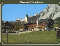 72061341 Ramsau Dachstein Steiermark Ferienort Hotel Kirche Dachsteinsuedwaende  - Altri & Non Classificati