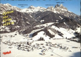 72061330 Graen Tirol Panorama Wintersportplatz Tannheimer Tal Graen Tirol - Andere & Zonder Classificatie