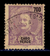 ! ! Cabo Verde - 1898 D. Carlos 700 R - Af. 51 - Used (km046) - Kapverdische Inseln