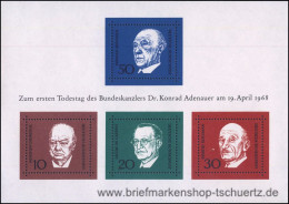 Bund 1968, Mi. Bl. 4 ** - 1959-1980