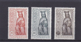 Liechtenstein 1954,cat. Zumstein 273/75 **. Clôture De L'Année Mariale. - Unused Stamps