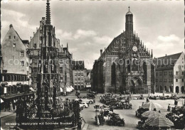 72060724 Alt Nuernberg Marktplatz Mit Schoenem Brunnen Alt Nuernberg - Nürnberg