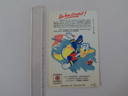 (Buvard Publicitaire - Alimentaire) -  Chicorée " LESTARQUIT "  (Disney - Timbres Mickey !!).........voir Scans - Alimentaire