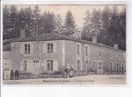 DOMMARTIN-le-FRANC: La Poste Et La Mairie - état - Andere & Zonder Classificatie