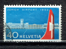 Inauguration De L'aéroport De Zurich-Kloten - Used Stamps