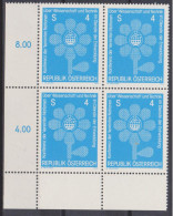 1979 , Mi 1616 ** (3) -  4 Er Block Postfrisch - Konferenz Der Vereinten Nationen über Wissenschaft Und Technik - Unused Stamps