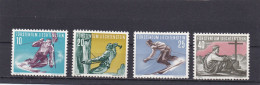 Liechtenstein 1955,cat. Zumstein 278/81 **. Série Sportive. - Nuevos