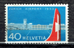 Inauguration De L'aéroport De Zurich-Kloten - Used Stamps