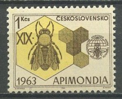 TCHECOSLOVAQUIE 1963 N° 1282 ** Neuf MNH Superbe C 1.20 € Congrès Des Apiculteurs Apimondia Abeille Insecte - Nuevos